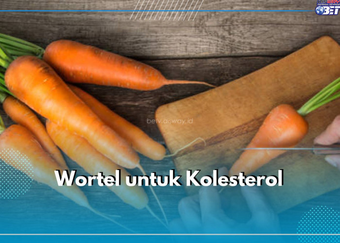 Rutin Makan Wortel Ampuh Hempaskan Kolesterol dari Dalam Tubuh, Penting Perhatikan Ini!