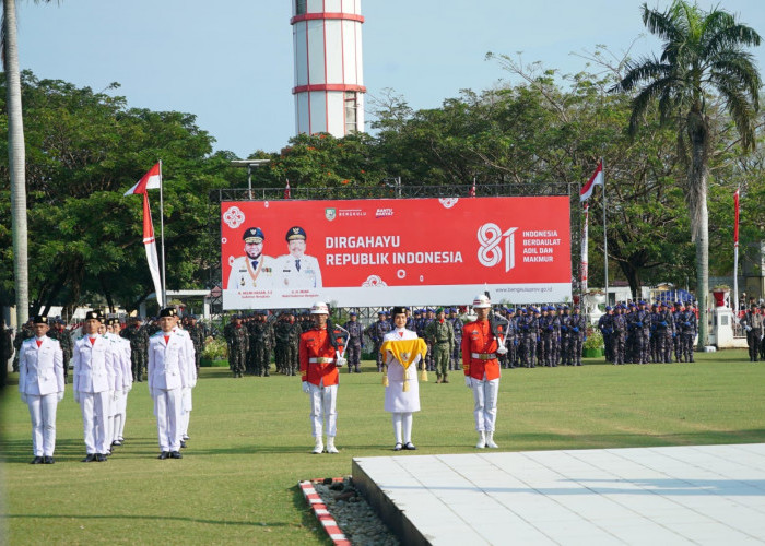 HUT ke-81 RI di Bengkulu, Gubernur Helmi Hasan Ajak Masyarakat Perkuat Persatuan