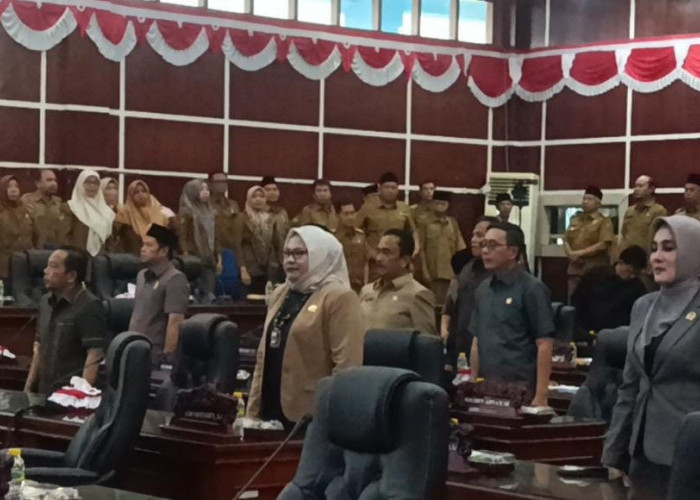 DPRD Kota Bengkulu Gelar Paripurna Bahas 4 Raperda Stategis