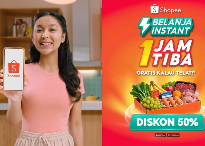 Belanja Harian Makin Praktis! Shopee Hadirkan Belanja Instant 1 Jam Tiba dengan Promo Diskon 50 Persen