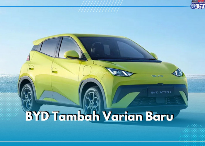 BYD Tambah Varian Baru, Harga Mobil Listrik Termurah Kini Mulai Rp199 Juta, Ada Incaranmu?