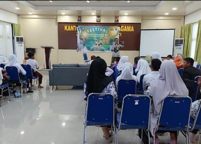 Dikbud Kaur Gelar Festival Tunas Bahasa Ibu Tingkat SD dan SMP