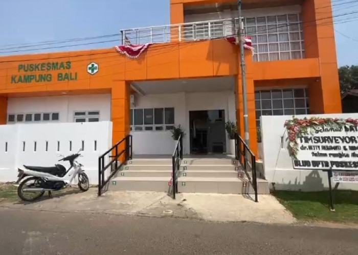Sempat Terbengkalai, Gedung Baru Puskesmas Kampung Bali Kota Bengkulu Kini Mulai Beroperasi