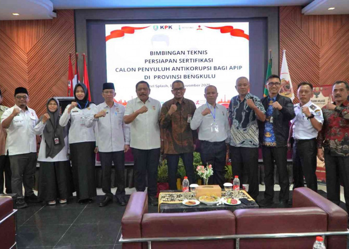 Bangun Budaya Antikorupsi, Pemprov Bengkulu Dorong APIP Jadi Teladan Integritas