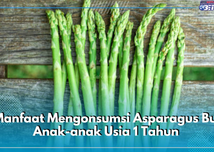 Mengandung Beragam Nutrisi, Inilah 5 Manfaat Mengonsumsi Asparagus Buat Anak-anak Usia 1 Tahun