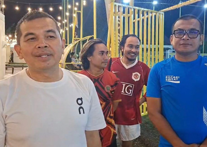 Polresta Bengkulu Pererat Sinergi Bersama Insan Pers Lewat Olahraga Bersama