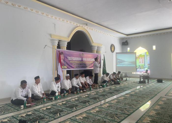 Penyelenggaraan Ibadah Haji 2024 Sukses, Kanwil Kemenag Mukomuko Gelar Doa Bersama