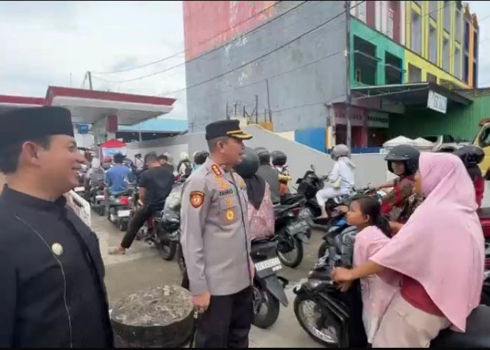 Pastikan Stok BBM Aman Selama Ramadan, Pemkot dan Polresta Bengkulu Sidak SPBU