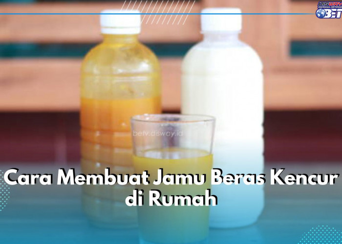 Ternyata Mudah Banget! Ini 3 Cara Membuat Jamu Beras Kencur Sendiri di Rumah