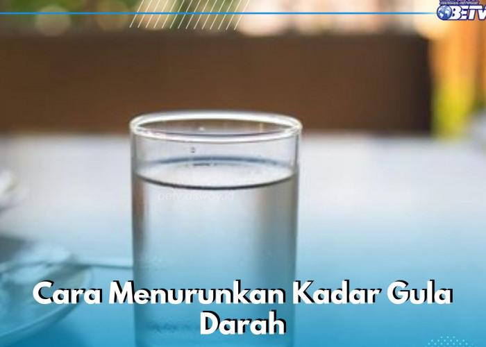 Selain Minuman Sehat, Ini Cara Lain Menurunkan Kadar Gula Darah, Penderita Perlu Tahu