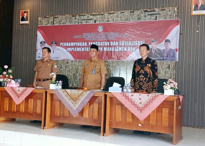 Gandeng BKN Palembang, BKPSDM Seluma Perkuat Pemahaman NSPK bagi Seluruh OPD