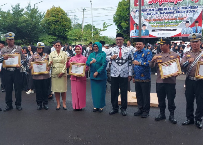 Satlantas Polres Bengkulu Tengah Terima Penghargaan Peringkat 2 Penanganan Laka Lantas 