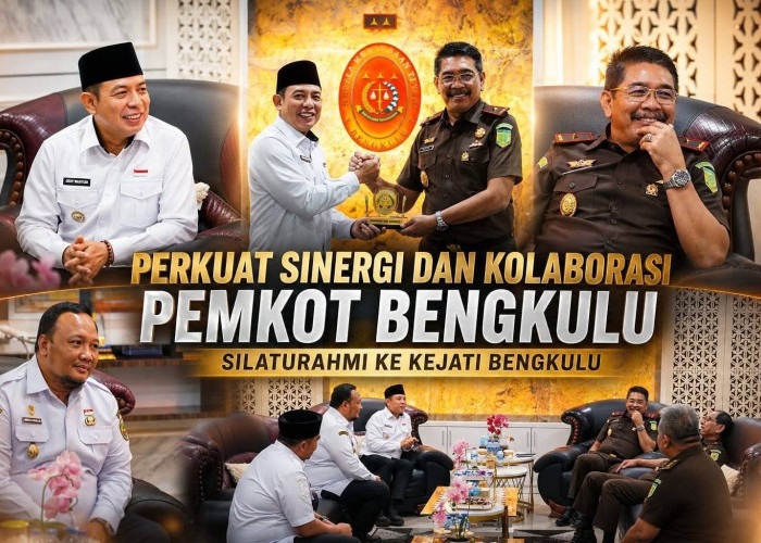 Silaturahmi ke Kejati Bengkulu, Pemkot Bengkulu Perkuat Sinergi dan Kolaborasi