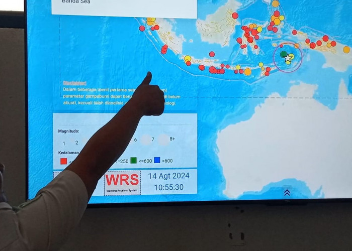 BMKG Imbau Masyarakat Waspada Potensi Gempa Megathrust Capai 8,9 M di Wilayah Bengkulu