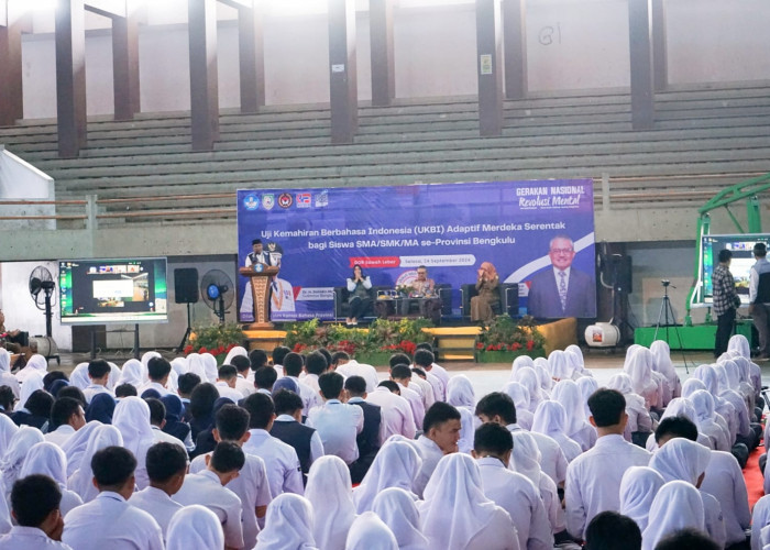 2.622 Pelajar SMK/SMA se-Provinsi Bengkulu Ikuti Uji Kemahiran Berbahasa Indonesia 