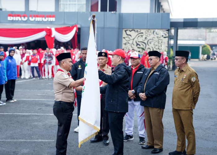 Kontingen Bengkulu Resmi Dilepas Ikuti Jambore Nasional XII di Cibubur