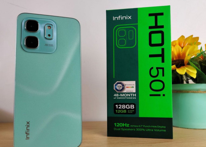 Murah dan Nyaman Dipakai, Cek Spesifikasi HP Infinix Hot 50i Terbaru Ini