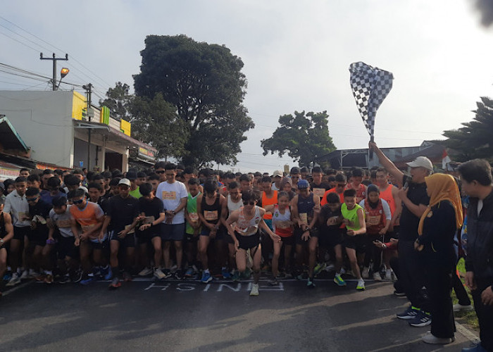 Ratusan Pelari Ikuti Run 10K Meriahkan Dies Natalis Poltekkes Bengkulu di Curup