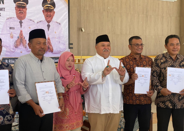 Kini Punya Kepastian Pasar, 2 Kelompok Tani Sawit Jalin Kemitraan dengan 2 PKS Bengkulu Selatan