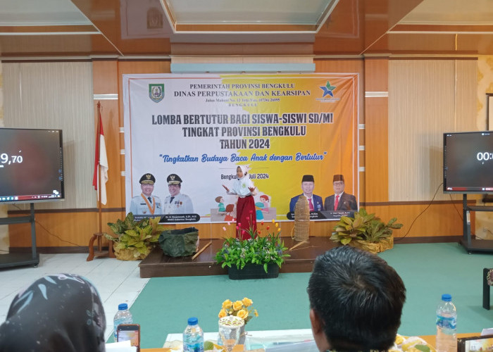 7 Siswa SD/MI Ikuti Lomba Bertutur se-Provinsi Bengkulu, Juara Pertama Bakal Dikirim ke Nasional
