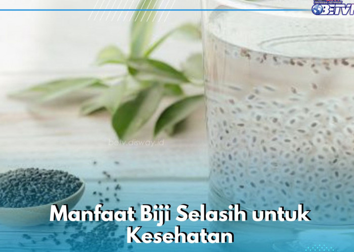 Manfaat Konsumsi Biji Selasih Sehari-hari, Baik untuk Daya Tahan Tubuh