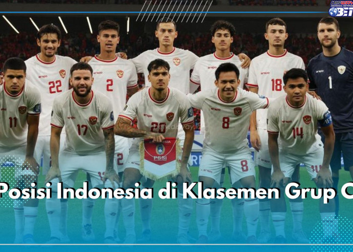 Masih Punya Peluang, Ini Posisi Indonesia di Klasemen Grup C, Kualifikasi Piala Dunia 2026