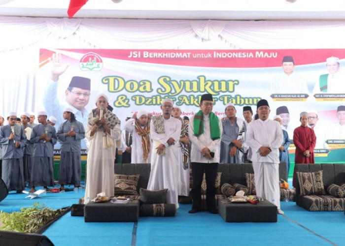Doa Syukur dan Dzikir Akhir Tahun JSI Berjalan Khidmat, Pesankan Jaga Persatuan di Pemilu 2024 