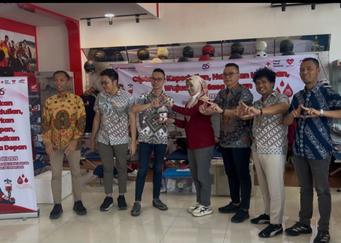HUT ke-56, Astra Motor Bengkulu Gelar Aksi Donor Darah Massal