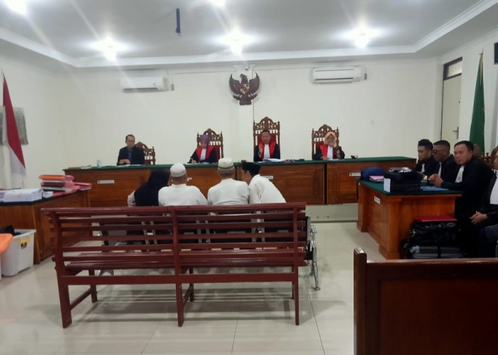 Sidang Perdana Tukar Guling Lahan Pemkab Seluma, JPU Beberkan Peran Para Terdakwa