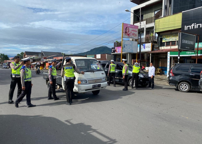 Razia Pajak Kendaraan di Kepahiang, Polisi Amankan Mobil Bodong