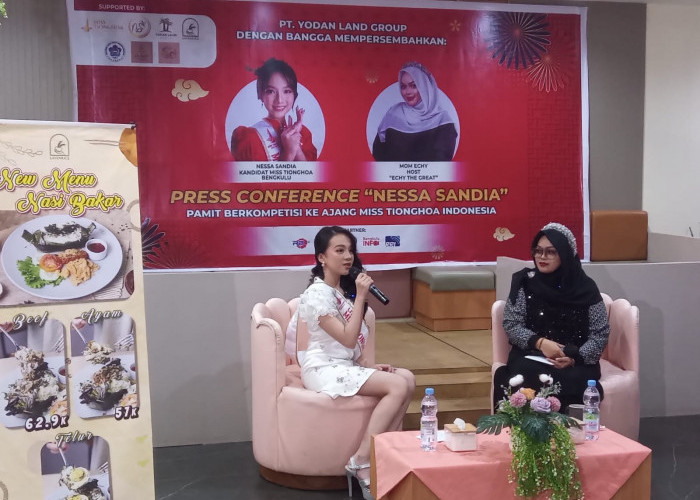 Nessa Sandia Wakili Provinsi Bengkulu di Miss Tionghoa Indonesia 2024