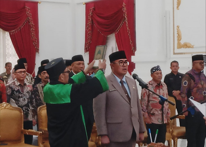 Resmi! Medy Pebriansyah Dilantik Jadi Pj Sekda Kota Bengkulu Gantikan Tony Elfian