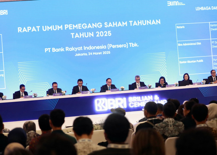 Gelar RUPST 2025, BRI Bagikan Dividen Rp51,73 triliun dan Bersiap Lakukan Buyback Rp3 triliun