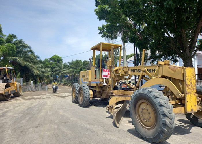 Jelang Nataru, Dinas PUPR Provinsi Bengkulu Kebut Perbaikan Jalan