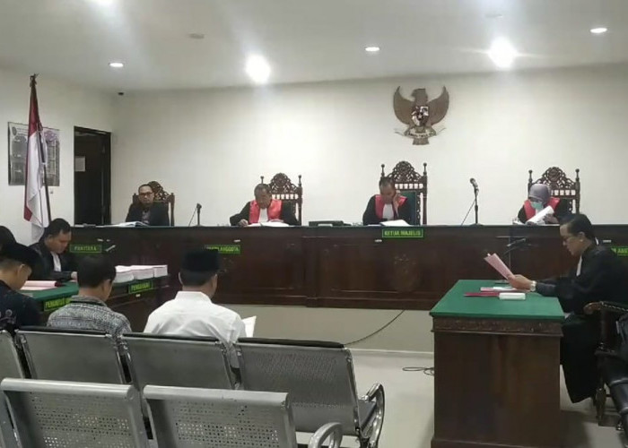 3 Terdakwa Korupsi Pembangunan Rumah Produksi Gula Aren Jalani Sidang Perdana