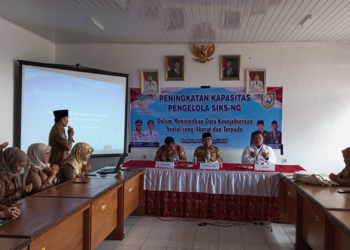 Cegah Bansos Salah Sasaran, Pemprov Bengkulu Pertajam Akurasi Data Melalui SIKS-NG