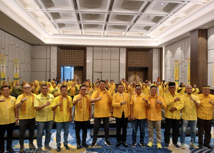 Resmi! Mardensi Pimpin DPD II Golkar Kota Bengkulu, Targetkan Kursi Pimpinan DPRD 2029