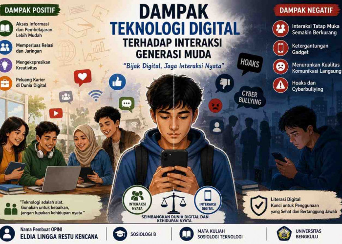 Dampak Teknologi Digital terhadap Interaksi Generasi Muda