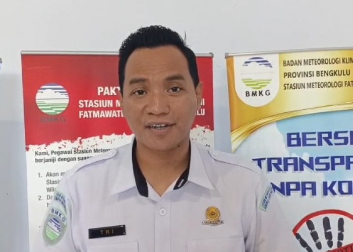 BMKG Prediksi Sejumlah Wilayah di Bengkulu Masih Berpotensi Diguyur Hujan 3 Hari ke Depan