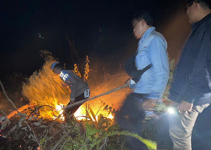 5 Hektar Lahan di Kaur Terbakar, Pemadaman Terkendala Sulitnya Medan