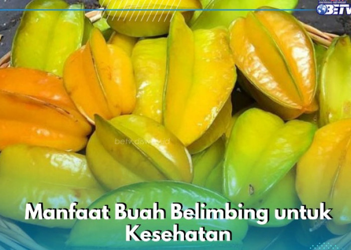 Buah Belimbing Aman Dikonsumsi Sehari-hari, Cek Manfaat bagi Kesehatan di Sini