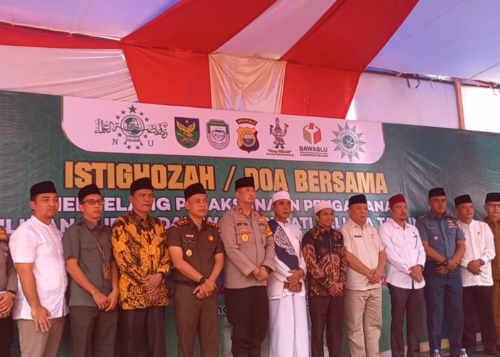 Jaga Kamtibmas Tetap Aman dan Kondusif, Polres Seluma Gelar Istighosah dan Doa Bersama