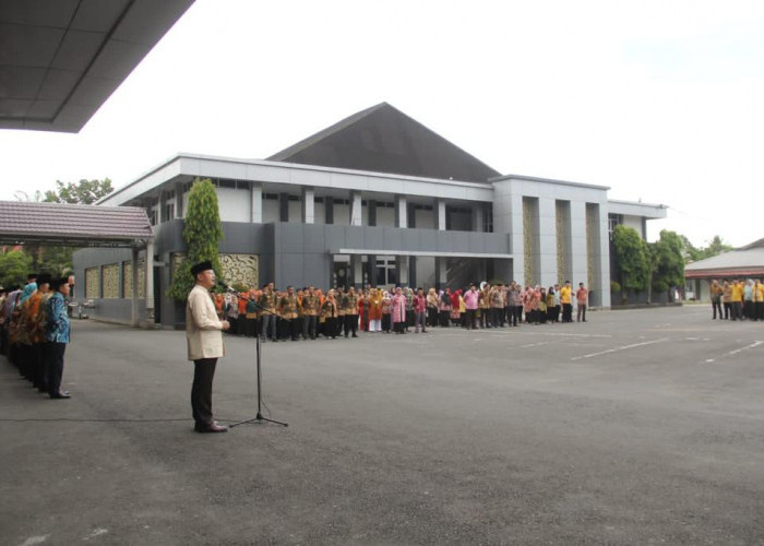 Apel Pagi Perdana, ASN dan THL Pemprov Dapat Pujian dari Gubernur Bengkulu