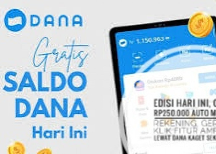 Edisi Hari Ini, Cuan Rp250.000 Auto Masuk Rekening, Gercep Klik Fitur Amplop Lewat DANA Kaget Sekarang