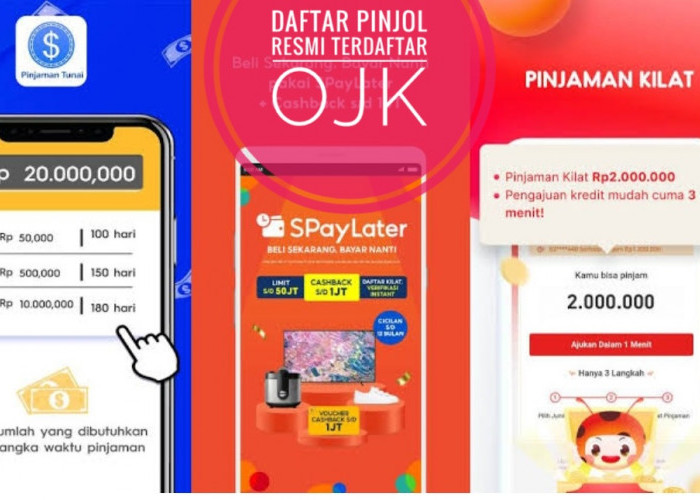 Cek Rekomendasi Pinjaman Online Resmi OJK, Limit Capai Jutaan Rupiah, Proses dan Syaratnya No Ribet