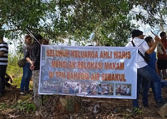 Pemuda Batak Bersatu Tolak Relokasi Makam TPU Bahagia Air Sebakul Bengkulu
