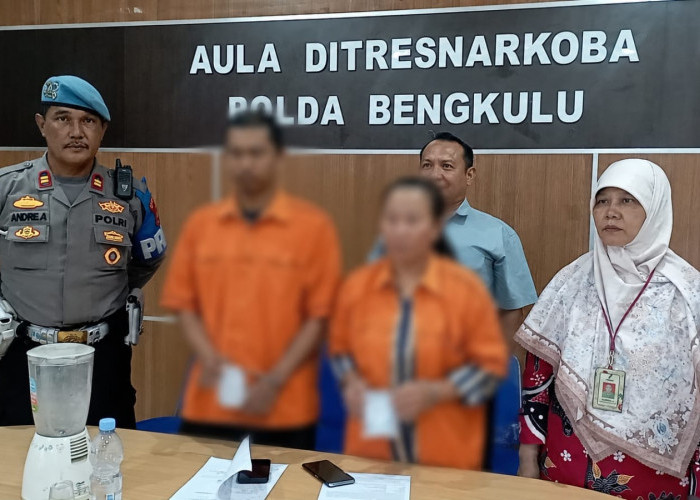 Kantongi Untung Rp4 Juta per Transaksi, 125 Paket Sabu Milik 2 Pengedar Diblender Polda Bengkulu