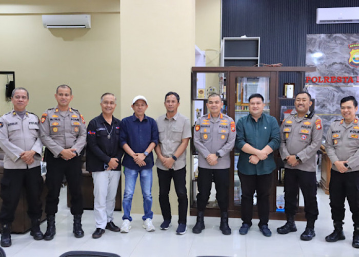 Kapolresta Bengkulu dan RBMG Sepakat Pererat Sinergitas dan Lawan Informasi Hoaks