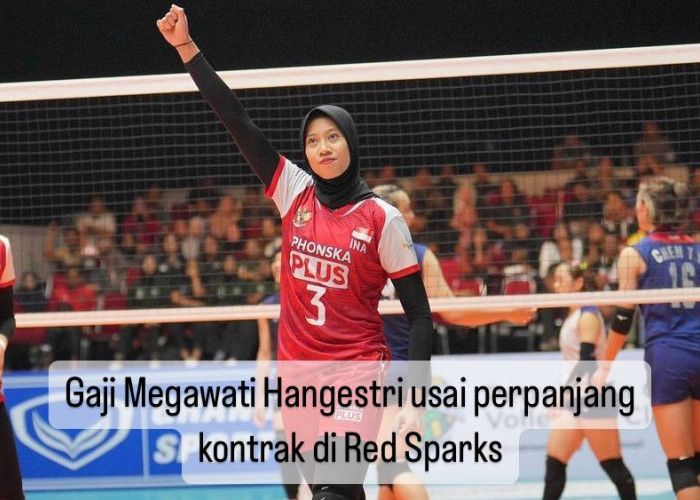 Fantastis! Segini Gaji Megawati Hangestri Setelah Resmi Perpanjang Kontrak di Red Sparks Klub Voli Korsel
