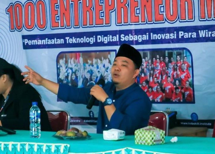 Seminar Motivasi Tumbuh Kembang 1.000 Entrepreneur Muda di Kepahiang, Dempo Xler: Kami Cari Regenerasi Baru
